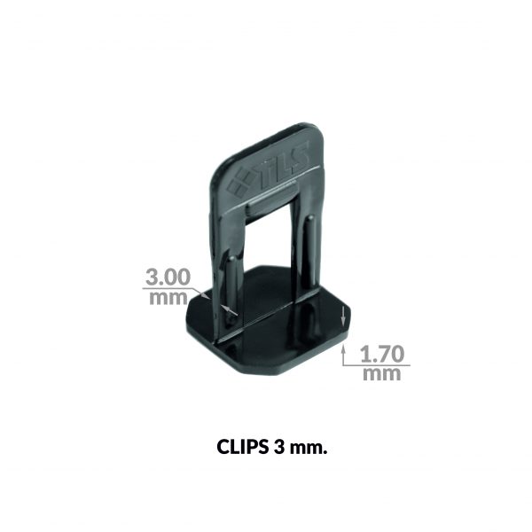 Clips Levelo TLS 3 mm - 100 buc (C3TLS) 1