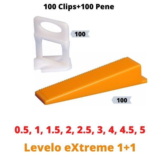 Levelo eXtreme 1+1 - 100 Clips + 100 Pene 1