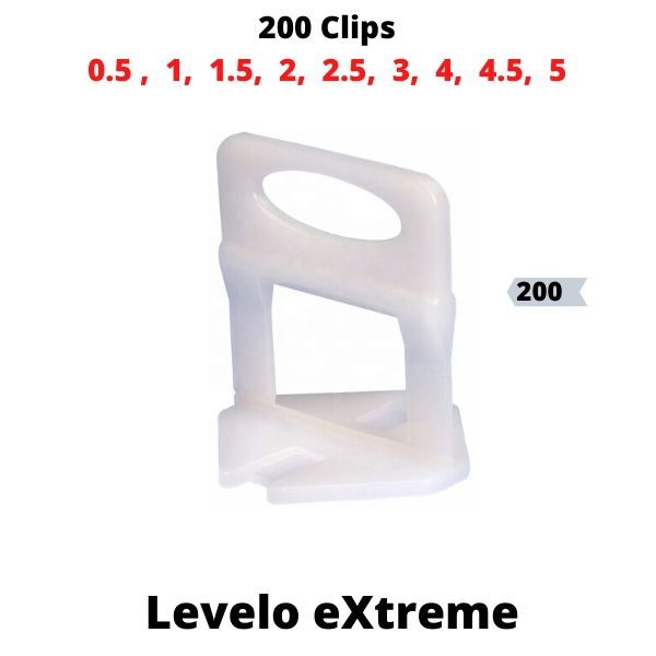 Levelo eXtreme Clips 200 buc 1