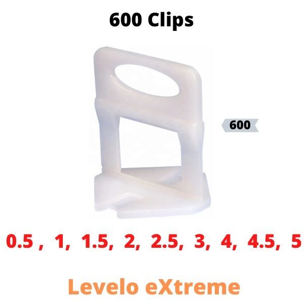 Levelo eXtreme Clips 600 buc 1